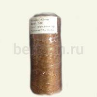 Нитки вощеные №95 d1мм 100м.для ручной прошивки св.КОРИЧ 706 DAFNA