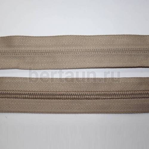 Молния рулонная  № 51  спираль Т8 /№308 бежевый (200м/упак)