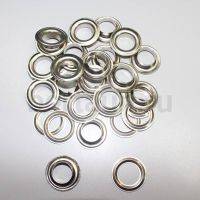 Блочка и  люверс  №20 D 15,0мм  (20 шт/уп) никель ТР