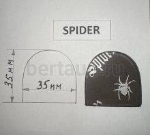 Распродажа WB №  8 SPIDER (ПАУК) набойка без гвоздя на кожаной основе TG - 4 кор