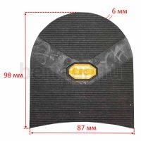 Набойка №  14  VIBRAM 5360 (040) майами черная