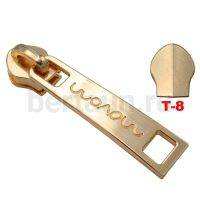 Замок-бегунок № 46 сумочный спираль Т8 BERT N-82208 золото