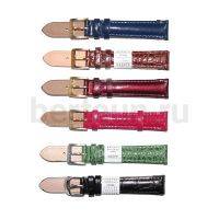 Ремешки для часов № 10  КОЖА 16 мм NAGATA в ассортименте