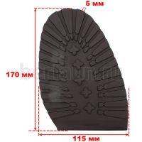 Профилактика № 91  TANK  р.45-46  т.4,0 мм МУЖСКАЯ зима коричневый