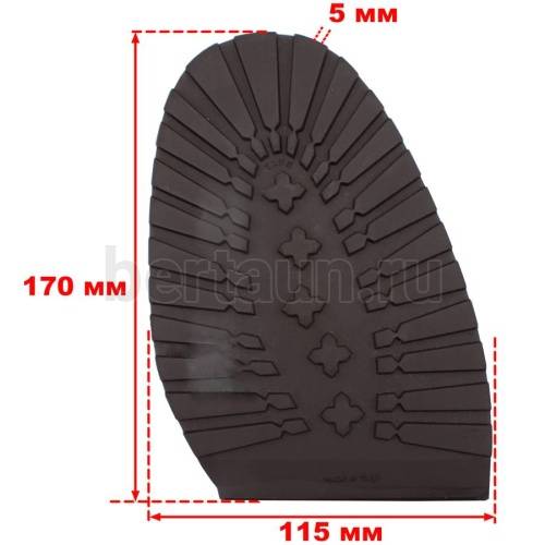 Профилактика № 91  TANK  р.45-46  т.4,0 мм МУЖСКАЯ зима коричневый