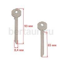 Заг.для ключ. ELP. "Полкан " длинный 65 мм английский H-155 № 509 