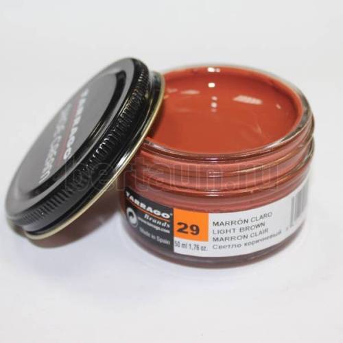 Тарраго №180    (TCT31) 029 Крем SHOE cream СТЕКЛО 50мл светл.корич.