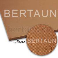 Пластина набоечная №102 BISSELL 008 "TOPY" 380*570*6 мм темно-бежевый NUDE (6)