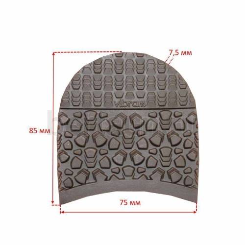 Набойка №   3   VIBRAM 5341 (010) раптор коричнев (зима)