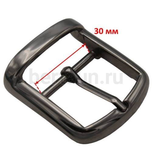 Пряжка  № 35 сумочная TML KB0050 30 мм тем.никель 