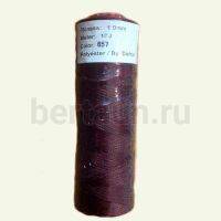 Нитки вощеные №86 d1мм 100м.для ручной прошивки БОРДО 657 DAFNA