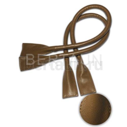 Ручки сумочные готовые 65см № 96 полиурет.коричневый табак