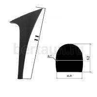 Каблуки № 119 LY 8221 черный матовый  (высота 11 см)