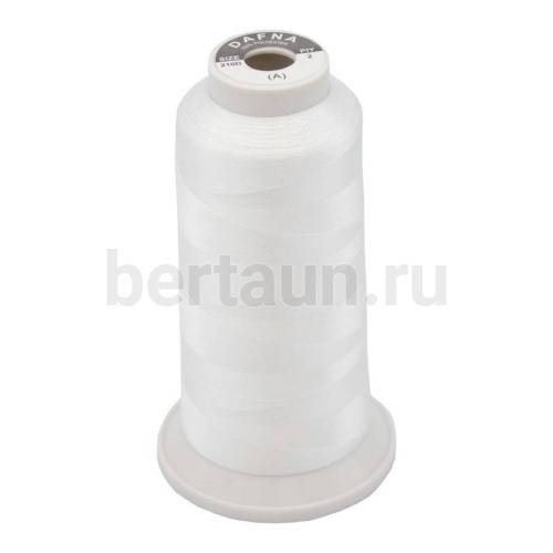 Нитки д/шв.машинки № 59 210d /2 5000  №59 БЕЛЫЙ. 100 гр