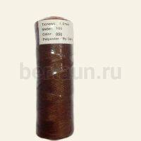 Нитки вощеные№108d1мм 100м.для ручной прошивки св.КОРИЧ 858 DAFNA