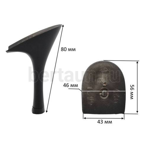 Каблуки №  21 LY 4421черный лаковый.(высота 8 см)