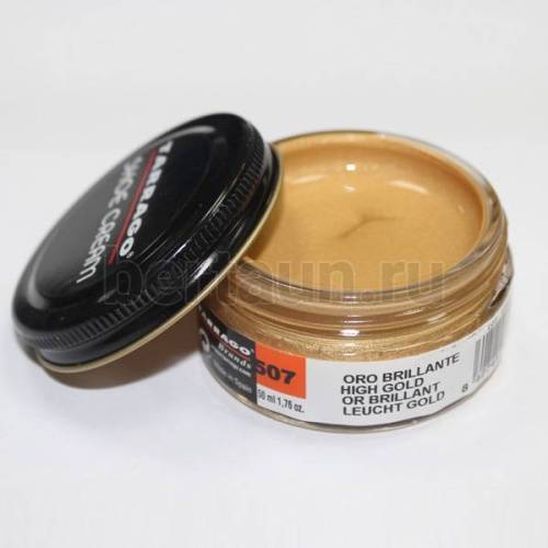 Тарраго №220    (TCT31) 507 Крем SHOE cream СТЕКЛО 50мл ярко-золотой