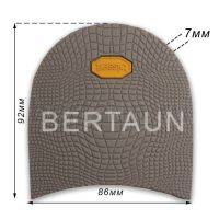 Набойка №  47  BISSELL 61 черепашка 7 мм женская светло-серый (15)