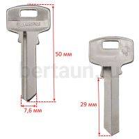 Заг.для ключ. BUL7D Булат 30мм  англ.E-279 №535 