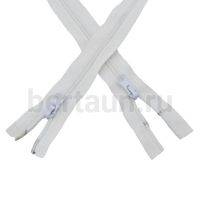 МОЛНИЯ №107 курточная 2 замка спираль Т7 ПРИБАЛТИКА 100 см грязн.белый