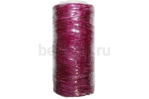 Нитки вощеные№242 d 0.8мм 100м.Master Bert 1938 фуксия