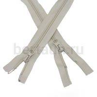 МОЛНИЯ №108 курточная 2 замка спираль Т7 ПРИБАЛТИКА 100 см св.беж.