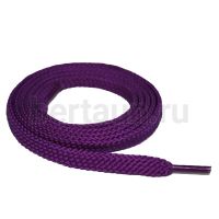 Шнурки №10 шнурки ПЛОСКИЕ  (339) фиолетовые  100 см