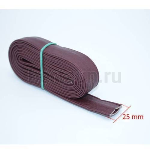 Ручки сумочные ПЛОСКИЕ № 96 2,5см*2м бордо  мат 001