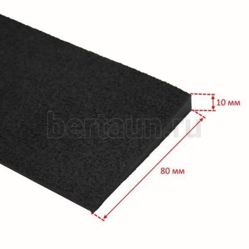 Косяки №18    TOPY CREPE 480*80*10 мм+++ XXL  ШИР  черн.