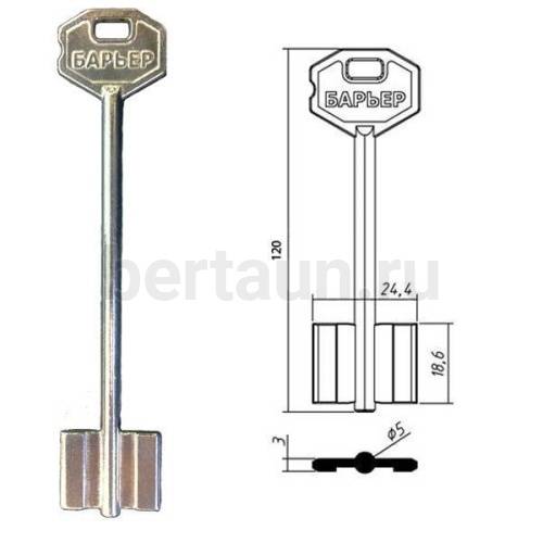 Заг.для ключ. БАРЬЕР 01  DV1007   №320 
