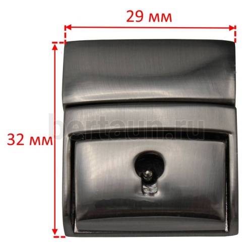 Замок портфельный №145 C167 BERT браш