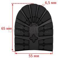 Набойка №VIBRAM 5721 Marta размер 39-40 (390) -02 черная