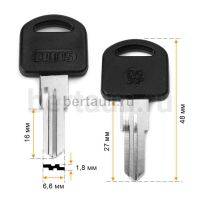 Заг.для ключ. EVG-3SP  CANAS  почт. англ № 651