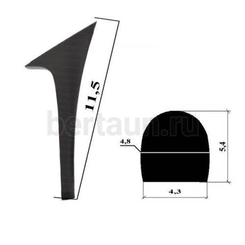 Каблуки № 128 LY 8165 корич. полоса (высота 11.5 см)