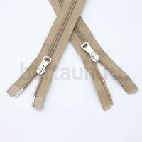 МОЛНИЯ №105 курточная 2 замка спираль Т7 ПРИБАЛТИКА 100 см бежевый