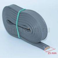 Ручки сумочные ПЛОСКИЕ № 46 1,5см*2м серый мат