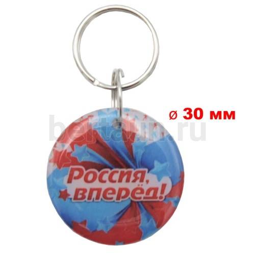 Домофонный ключ заготовка №36  T5577_Россия вперед!_