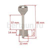 Заг.для ключ. ЛФ-1  DV1071   №545 