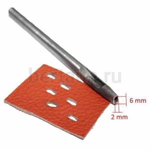 Пробойник №101 - щель 6 х 2 FCD