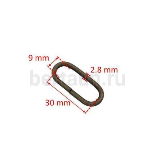 Рамка № 60 щель LT 30 мм антик 10 шт/упак 