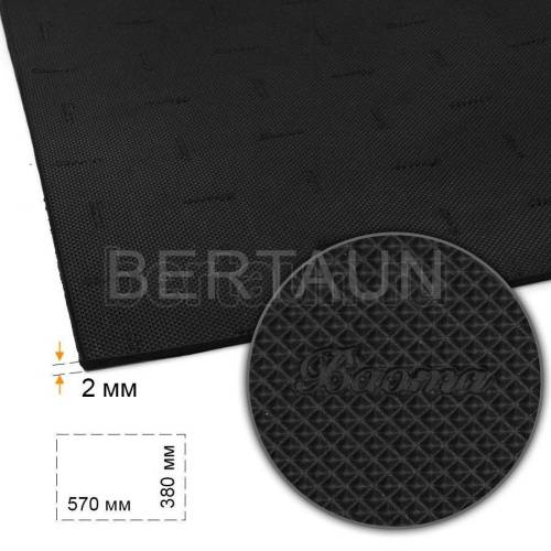 Лист профилактика №128  BAOMA арт. 027   380*570*2 мм черный