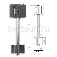 Заг.для ключ. БОРДЕР 088-01   ф13,8 мм   DV0559  №386