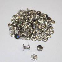 Заклепки "Хольнитены" №34 9*9*8 мм -2-х сторонний никель (50 шт/уп)