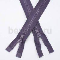 МОЛНИЯ №144 курточная 2 замка ТРАКТОР Т5 Прибалтика 100 см тем. фиолетовый