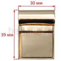 Замок портфельный № 29 RZA0556/С021Z GFM золото