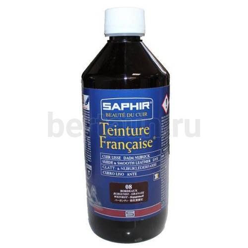 Сапфир № 82    0814 Красит Tenture francaise, фляжка, 500мл 08 борд