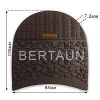 Набойка №  76  BISSELL 62В раптор ЗИМА 7,2 мм темно-коричневый BROWN (1)