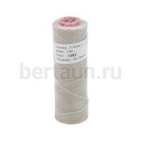 Нитки вощеные №64 d1мм 100м.для ручной прошивки св. беж 1063 DAFNA