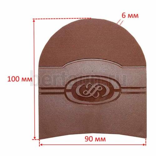 Набойка №     1026    ПРИБАЛТИКА  08 А коричневые