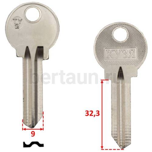 Заг.для ключ. ТУ 2  №197